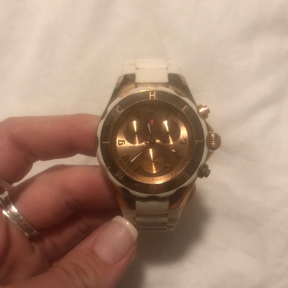 Michele Watch Rose Gold
